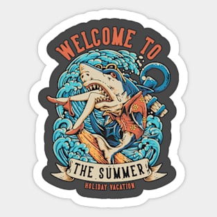 Welcome to the summer Sticker